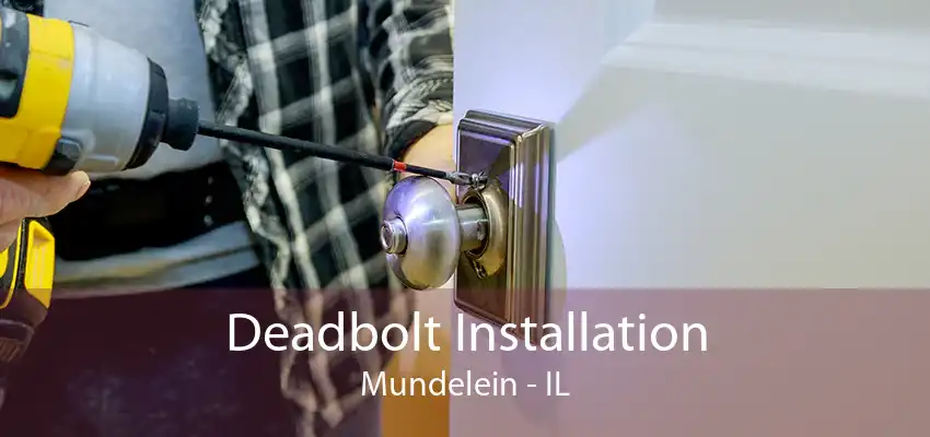 Deadbolt Installation Mundelein - IL