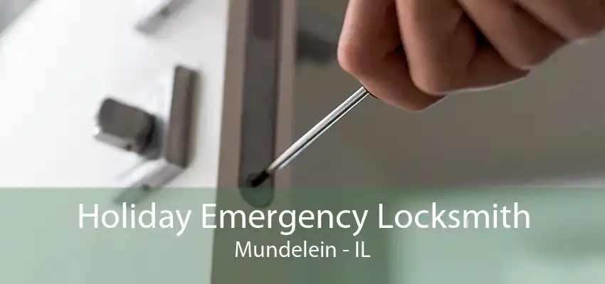 Holiday Emergency Locksmith Mundelein - IL